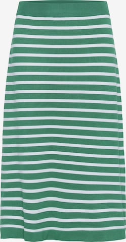 Jupe SAINT TROPEZ en vert : devant