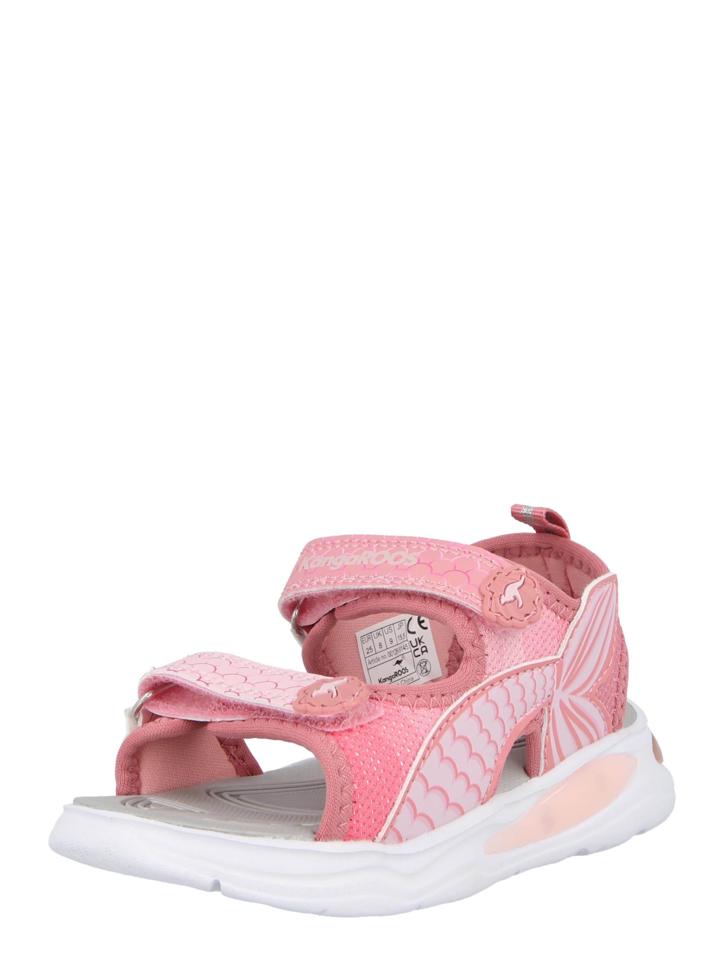 KangaROOS Otvorená obuv - Ružová: predná strana