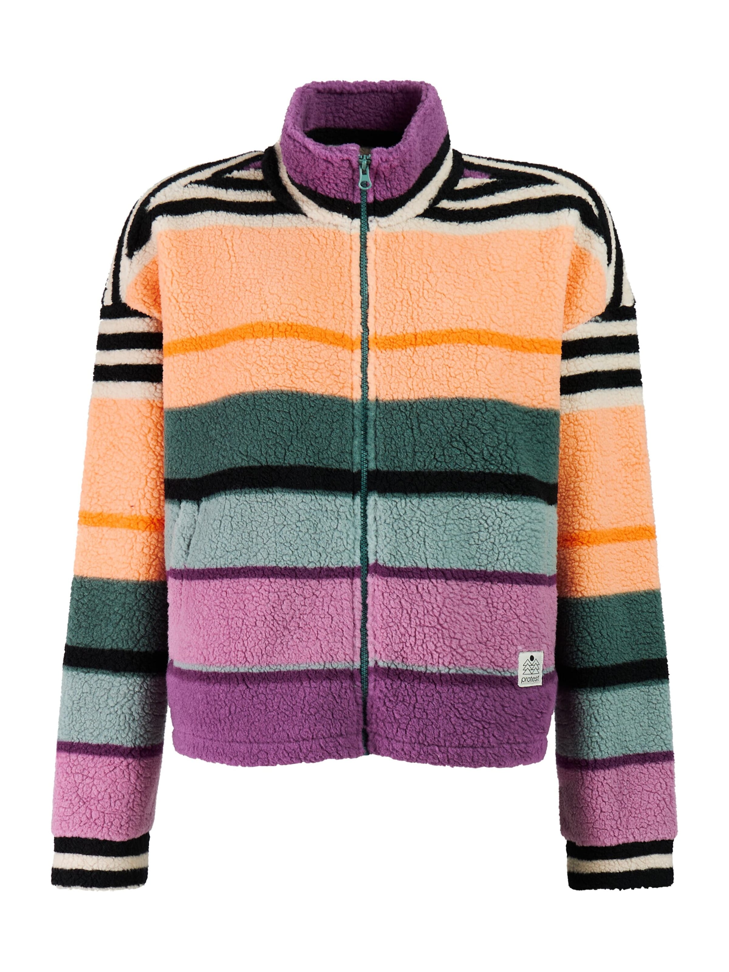 PROTEST Fleece jacket 'PRTMyrna' in L in Mixed colours, Item view