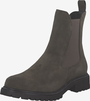 Chelsea Boots '25427' Tamaris en vert : devant