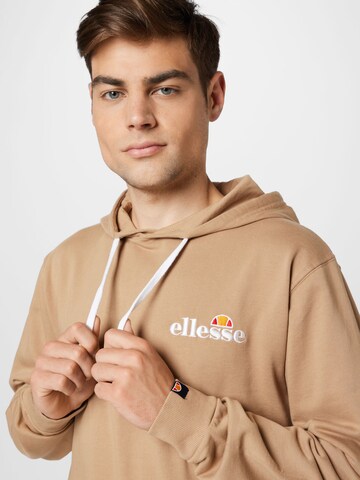 ELLESSE Sweatshirt 'Tinctoria' in Brown