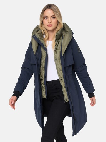Cappotto invernale 'Snowelf' di NAVAHOO in blu