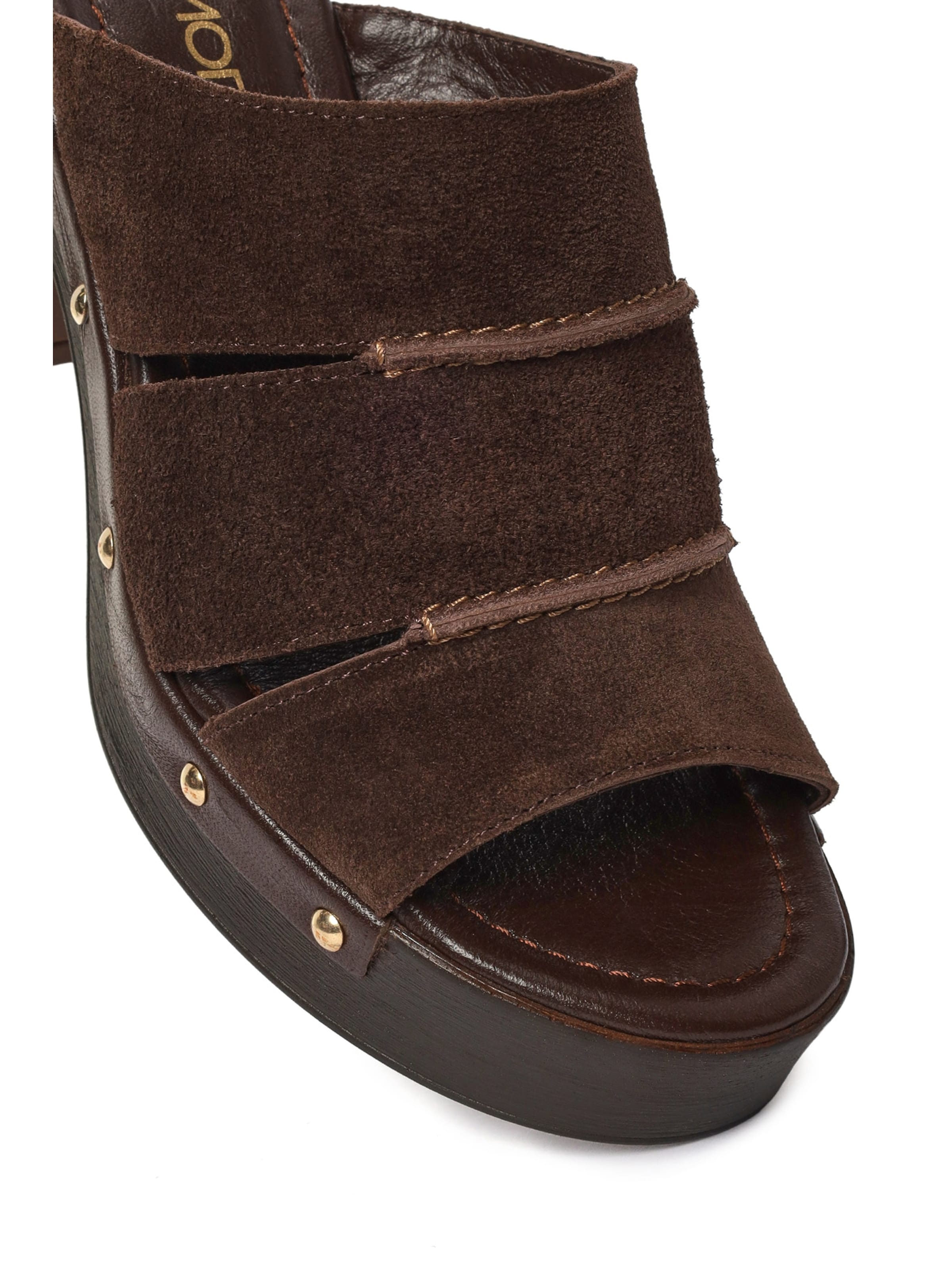 Mule Derimod en marron
