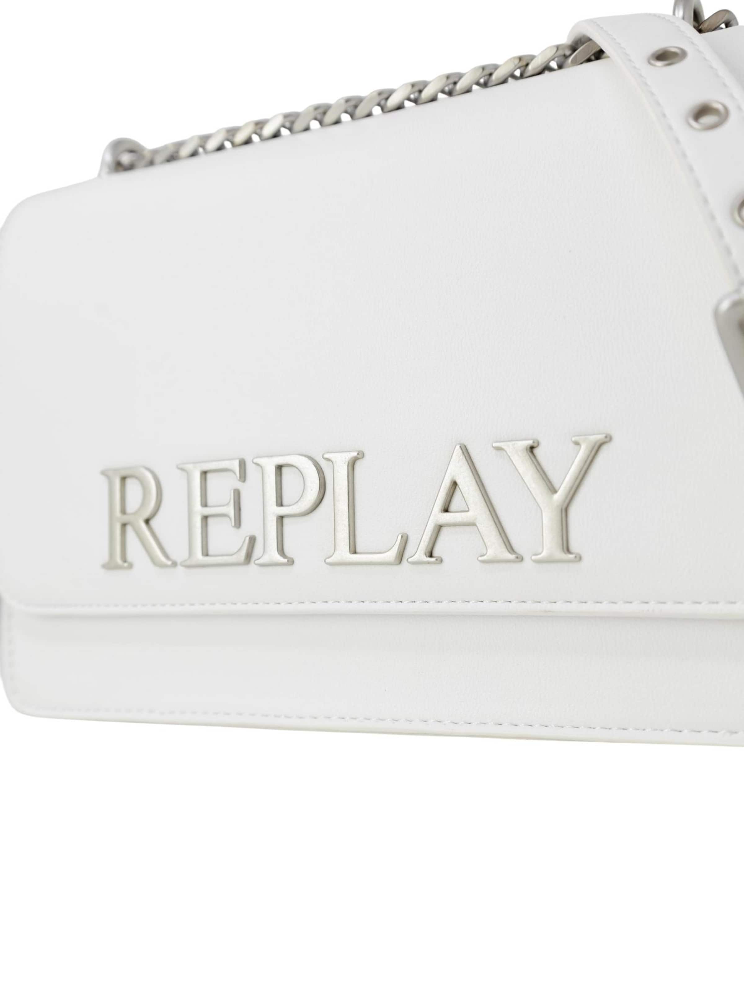REPLAY - Bolso de hombro en blanco