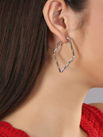 MISH Earrings 'Rossi' in Silver: front