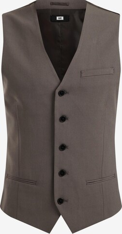 WE Fashion Suit Vest in Grey: front