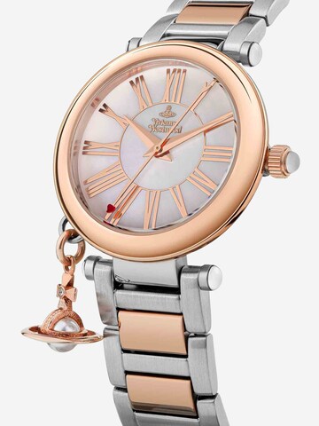 Vivienne Westwood Analoog horloge 'Mother Orb' in Goud