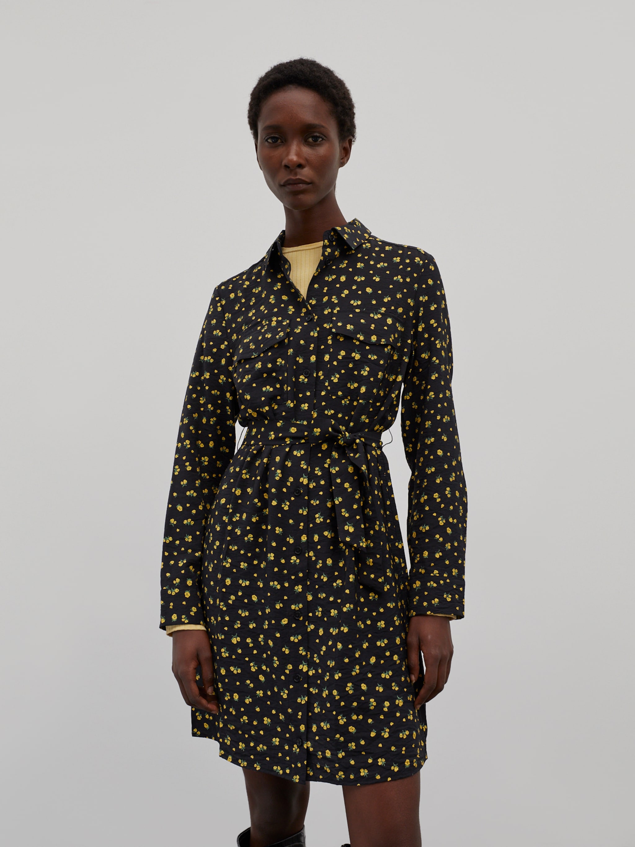 EDITED Produits Robe-chemise 'Farha' mélange de couleurs
