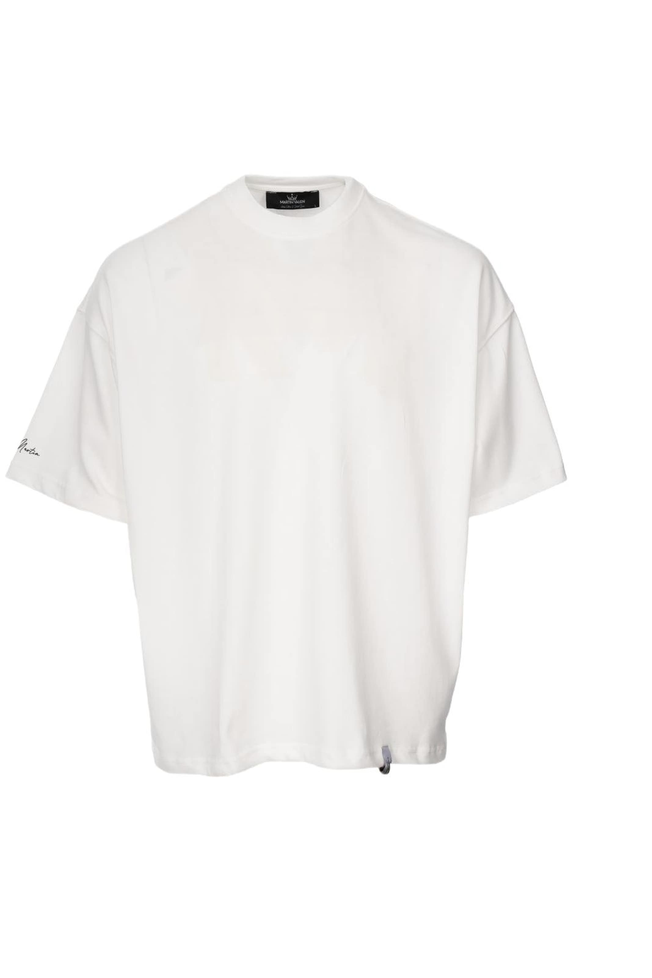 MARTIN VALEN T-shirt in Weiß: Vorderseite