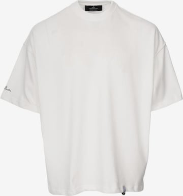 T-Shirt MARTIN VALEN en blanc : devant