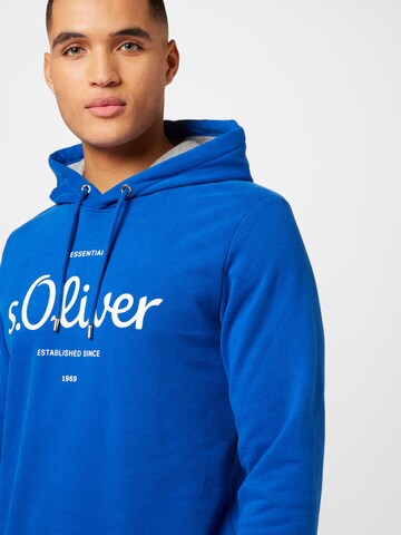 Sweat-shirt s.Oliver en bleu