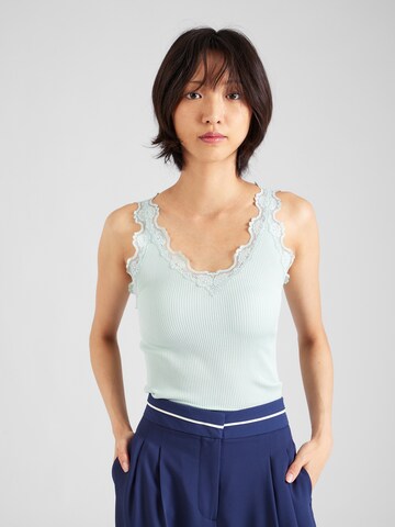 rosemunde Top in Blauw: voorkant