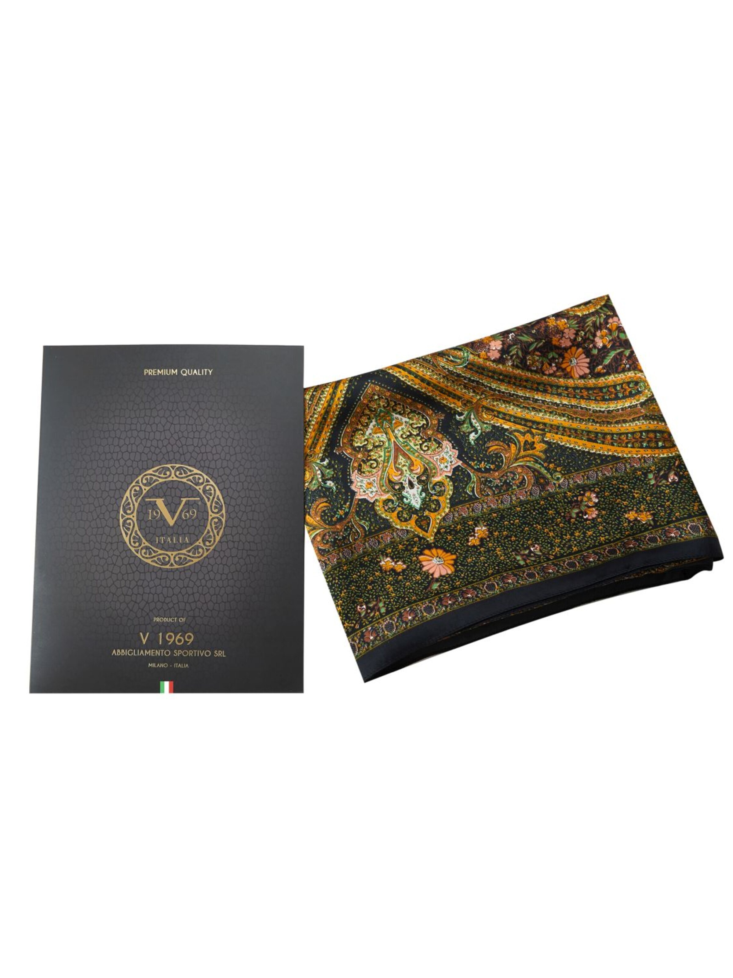19V69 ITALIA - Chal 'Fiore Barocco' en verde
