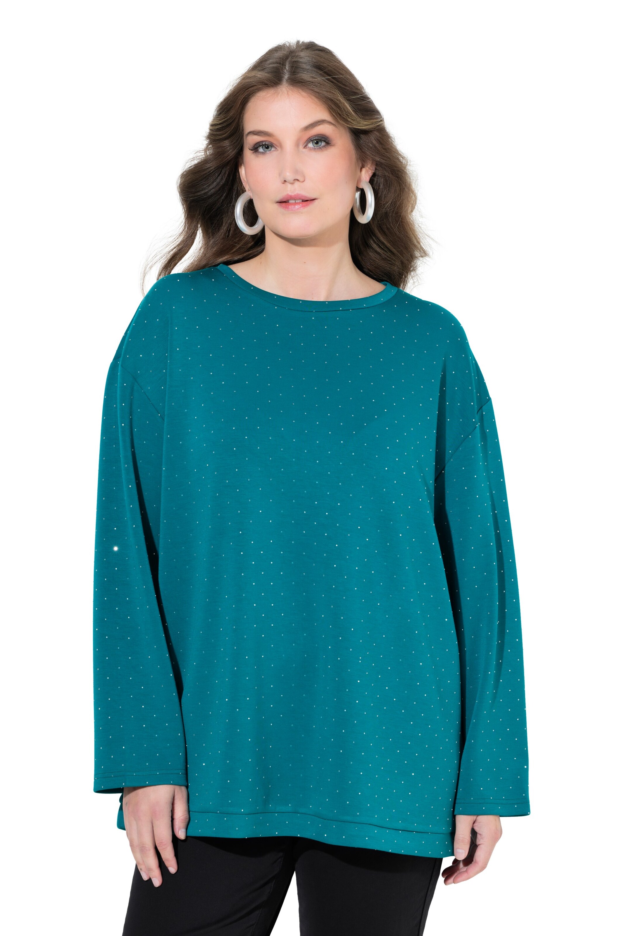 MIAMODA Sweatshirt in Blau: Vorderseite