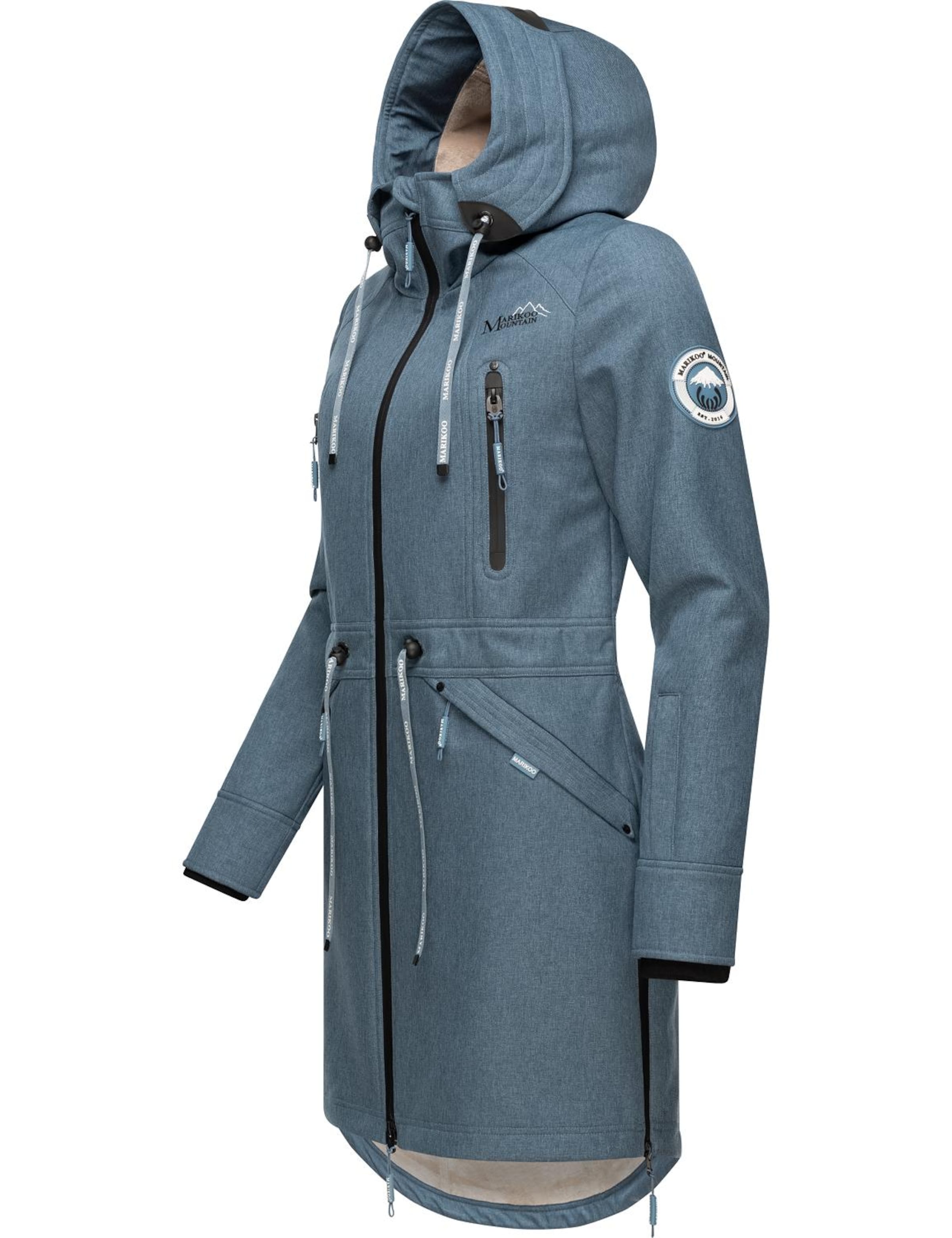 MARIKOO - Parca de entretiempo en azul