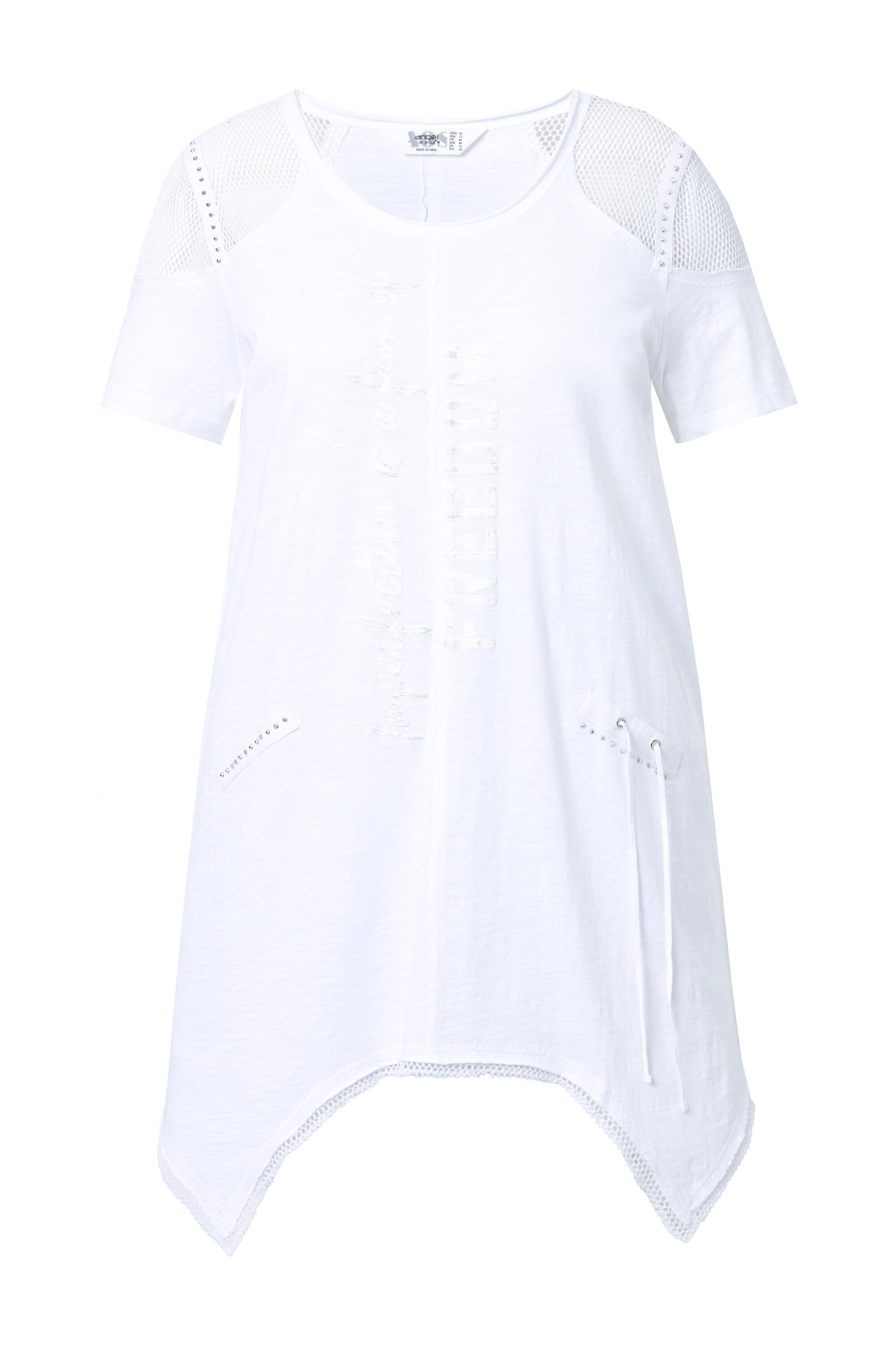 T-shirt Angel of Style en blanc : devant