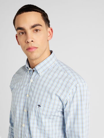 FYNCH-HATTON Regular fit Button Up Shirt in Blue