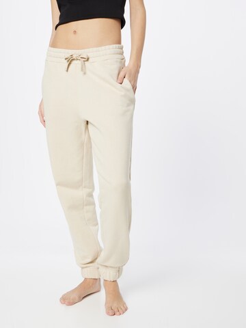 Pantalon de pyjama Mey en beige : devant