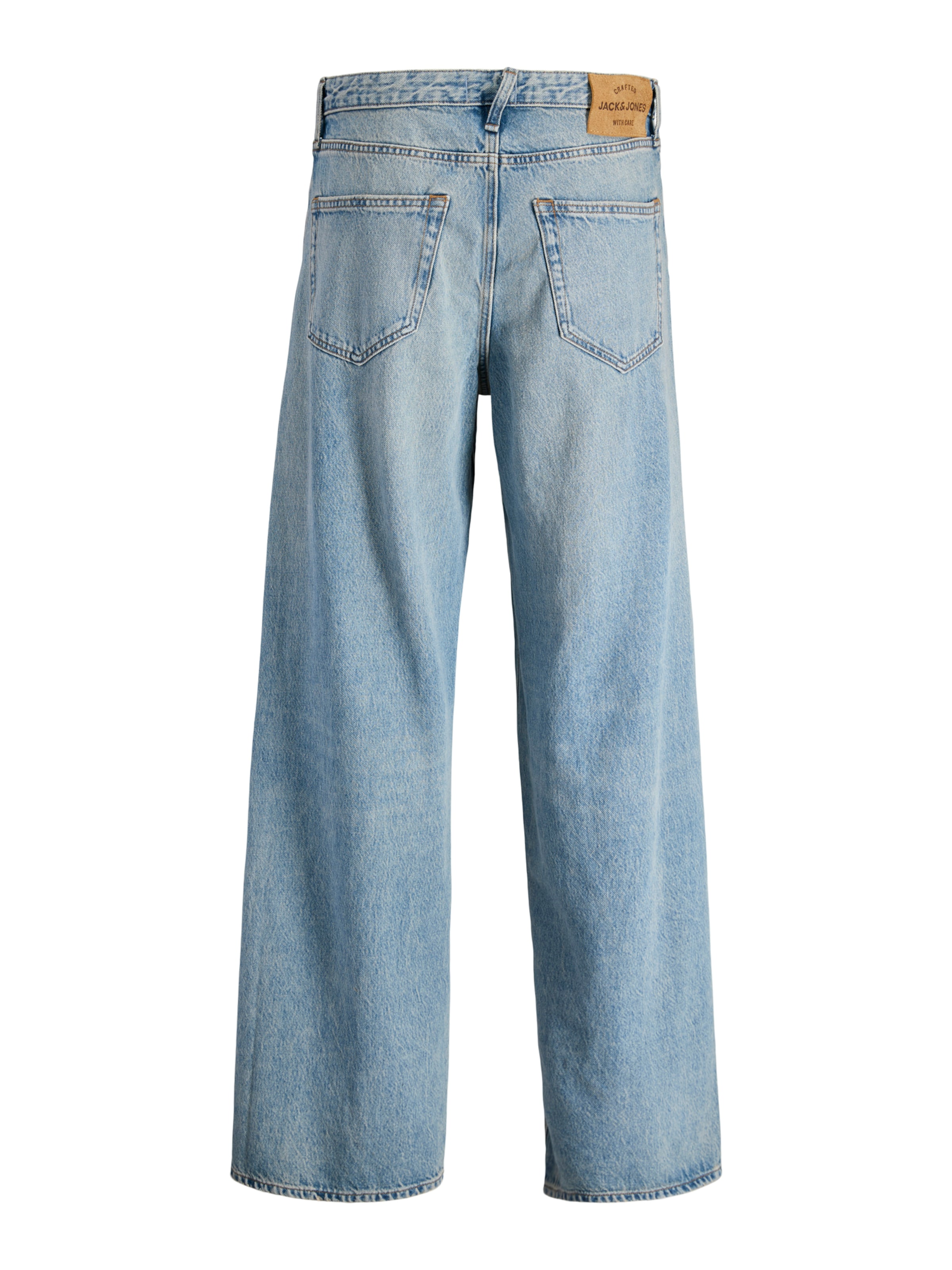 JACK & JONES Широки крачоли Дънки 'JJIDave JJCooper' в синьо