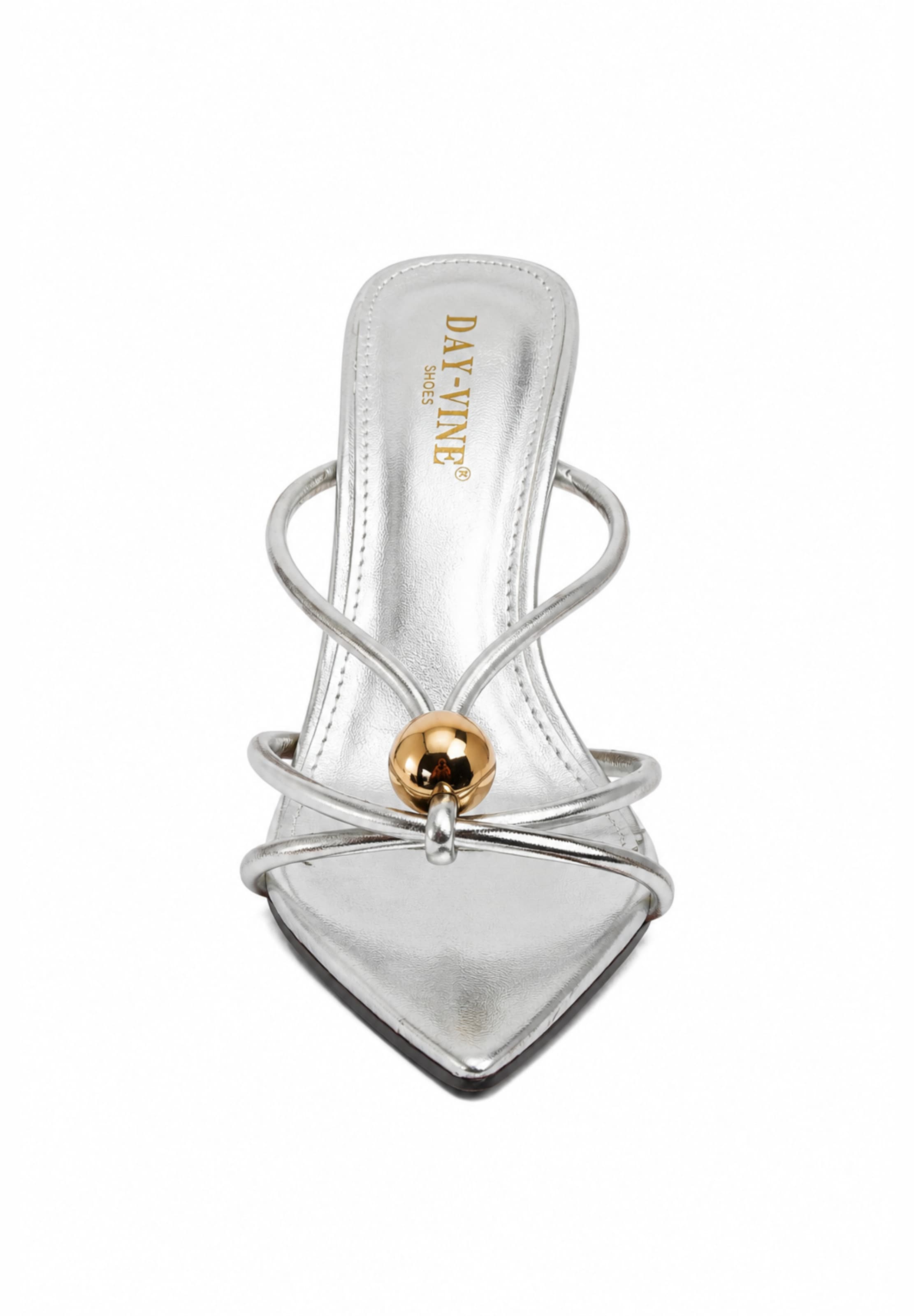 Elara Sandal in Silver