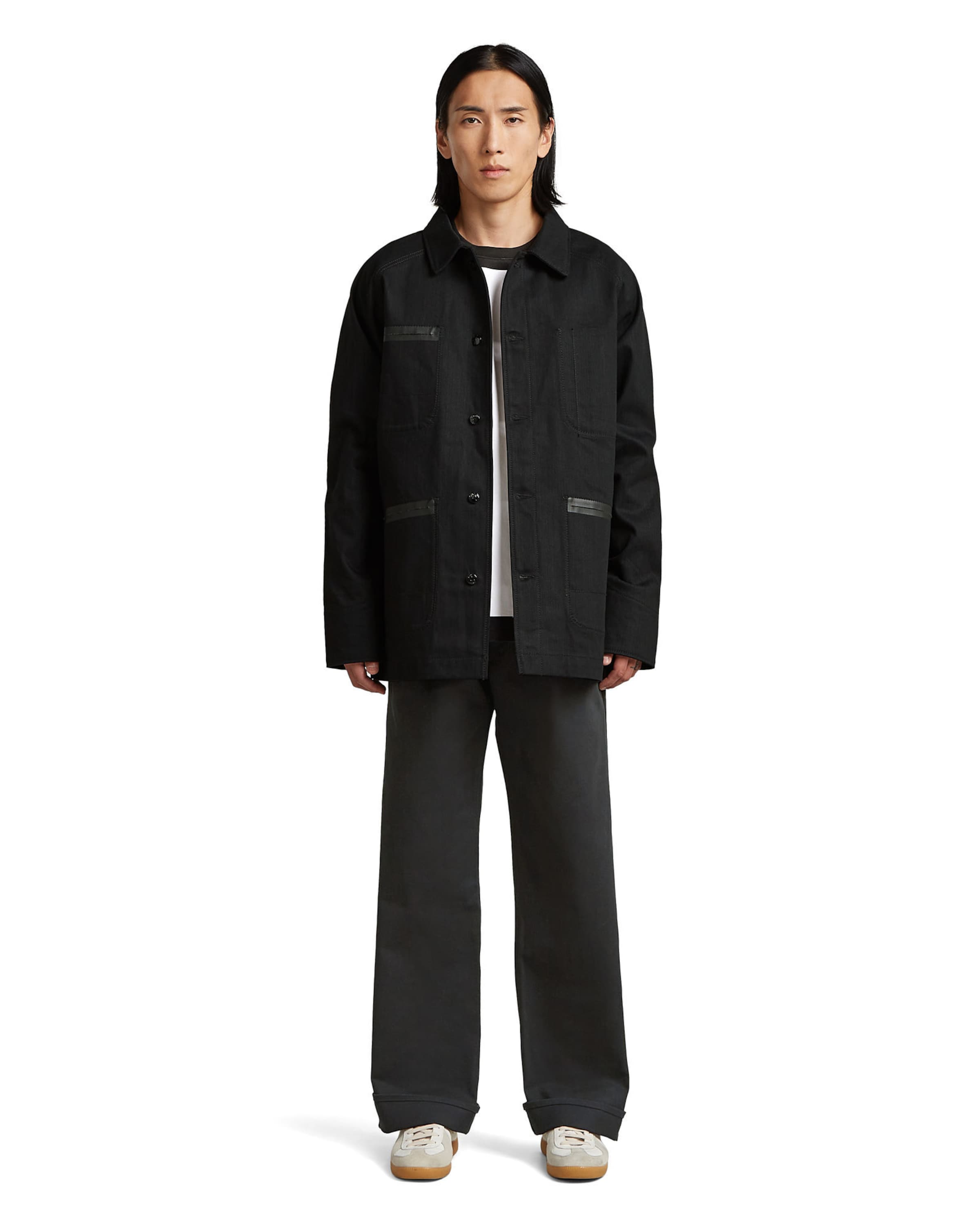 G-STAR Between-season jacket 'MN Selvedge' in Black