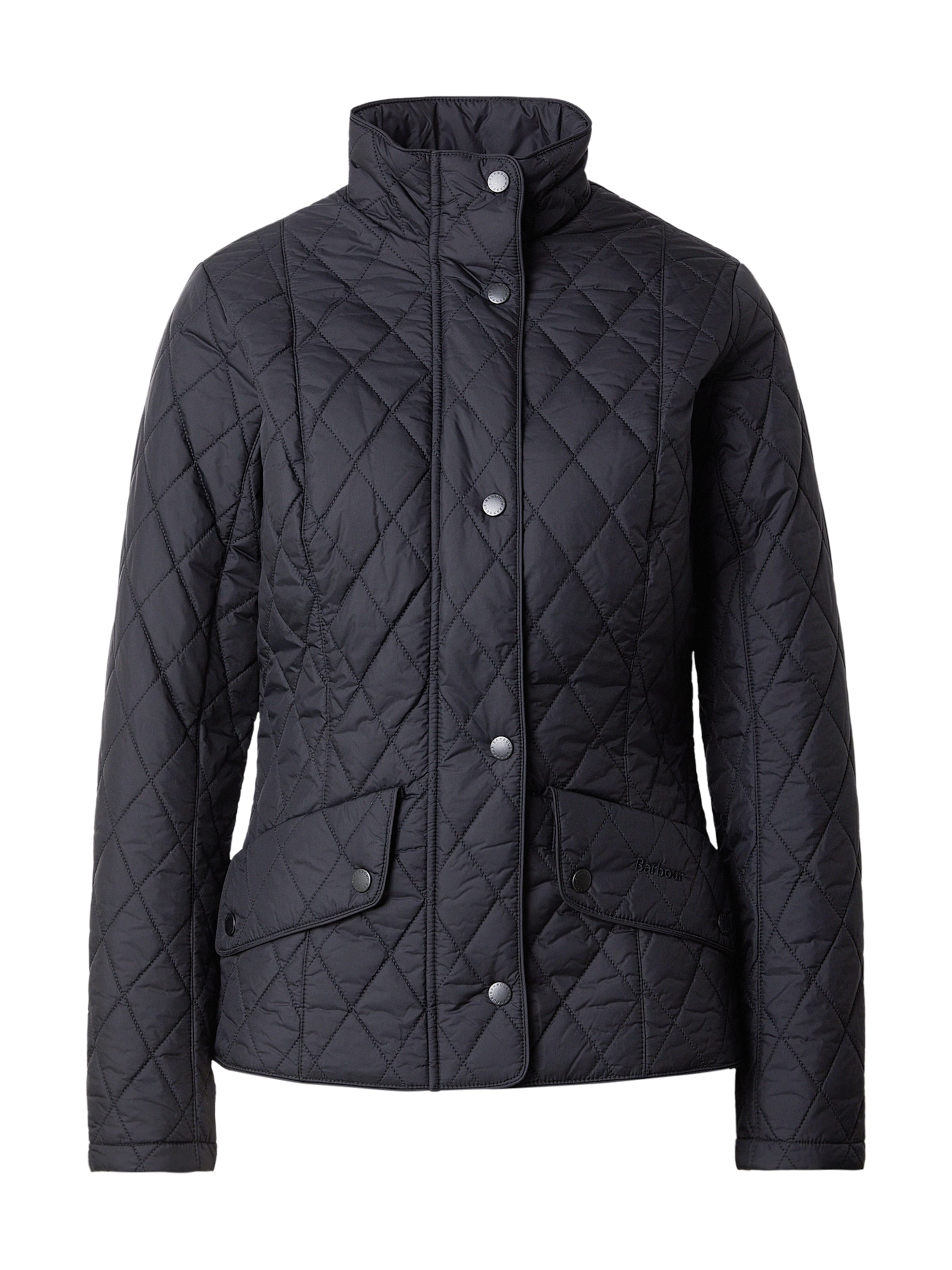 Veste mi-saison 'Cavalry' Barbour en noir : devant