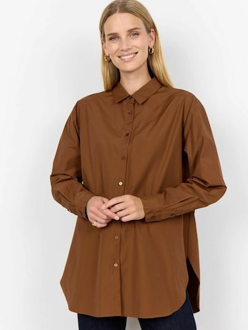 Soyaconcept Bluse 'Netti 52' i brun: forside
