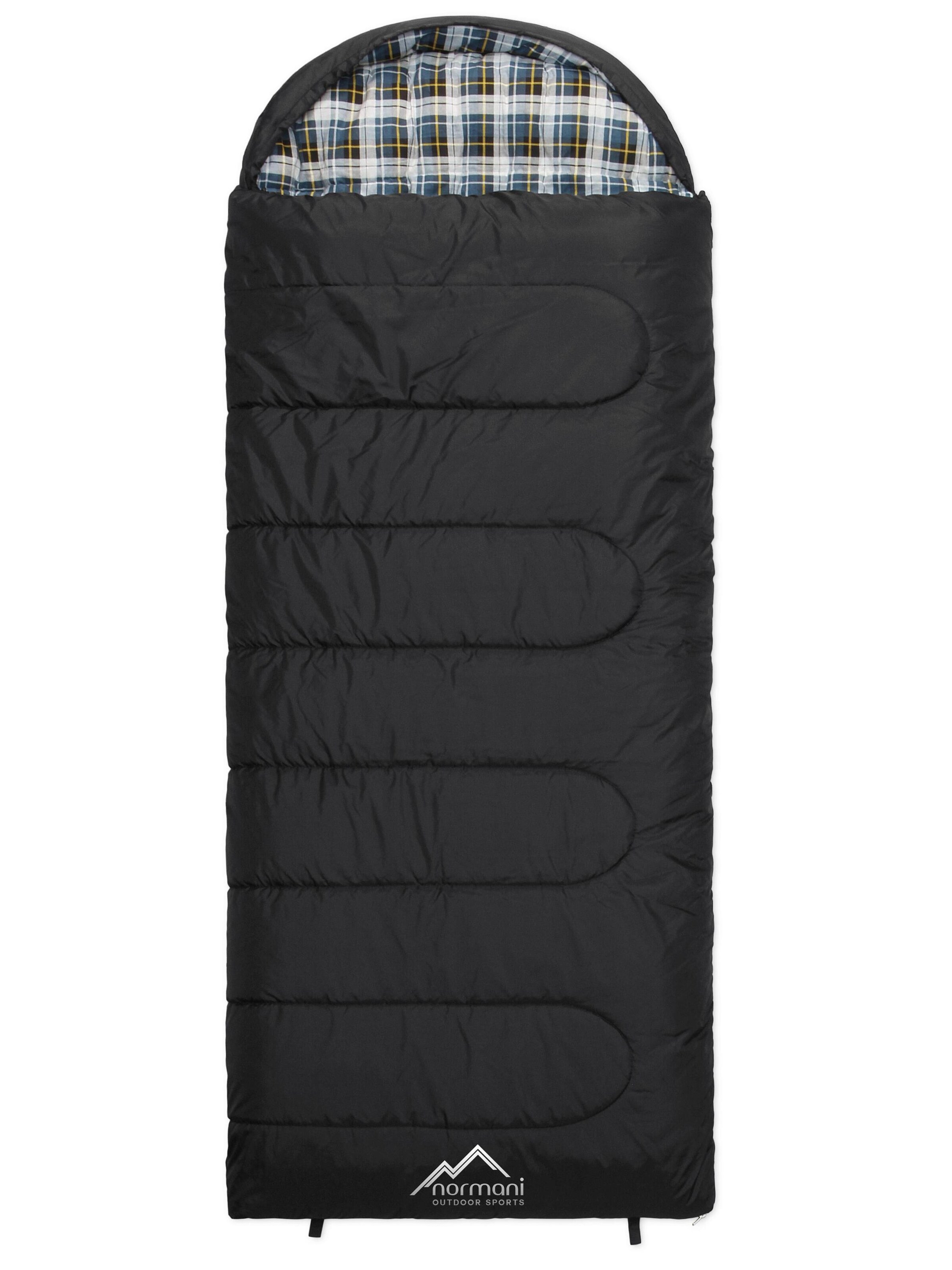 Sacs de couchage 'Antarctica' normani en noir : devant