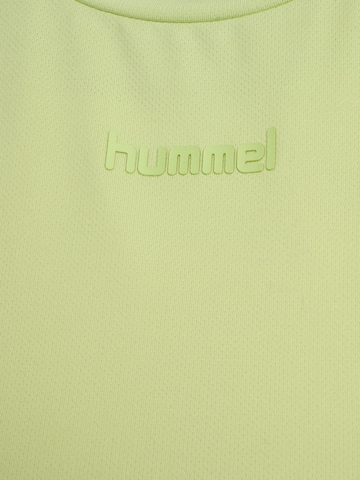 Haut de sport Hummel en vert