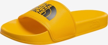 THE NORTH FACE - Sapato aberto 'Base Camp III' em amarelo: frente