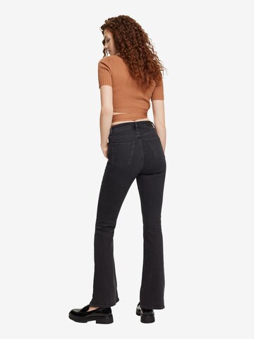 Flared Jeans di ESPRIT in nero