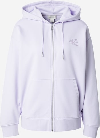 lillā Calvin Klein Jeans Sportiska jaka: no priekšpuses