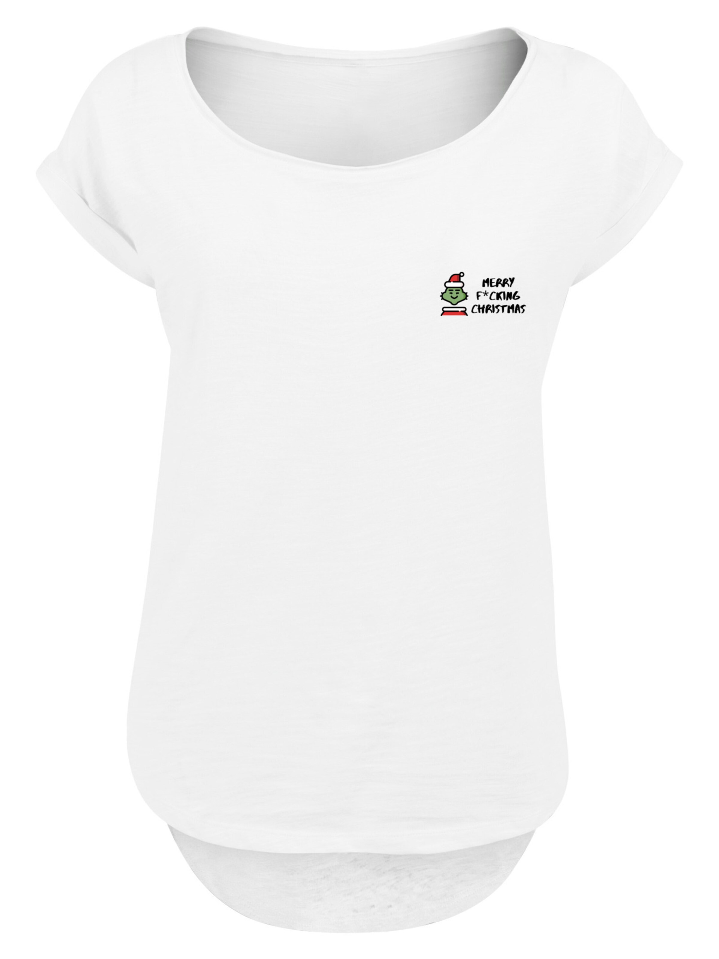 T-shirt F4NT4STIC en blanc : devant