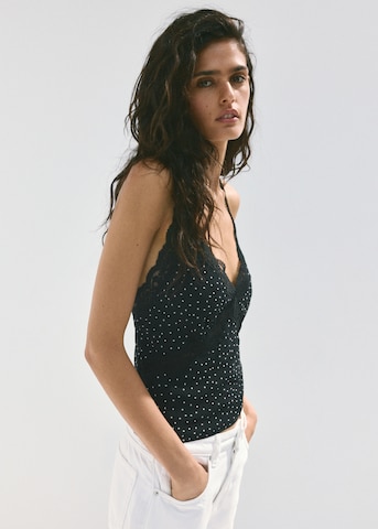 MANGO Top in Black