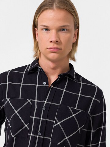 By Diess Collection Regular fit Πουκάμισο σε μαύρο