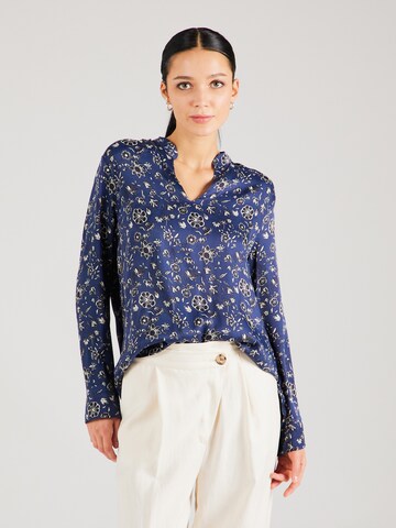 MORE & MORE Blouse in Blauw: voorkant