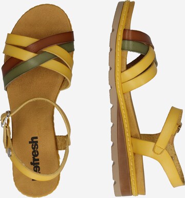 Refresh Sandals in Yellow