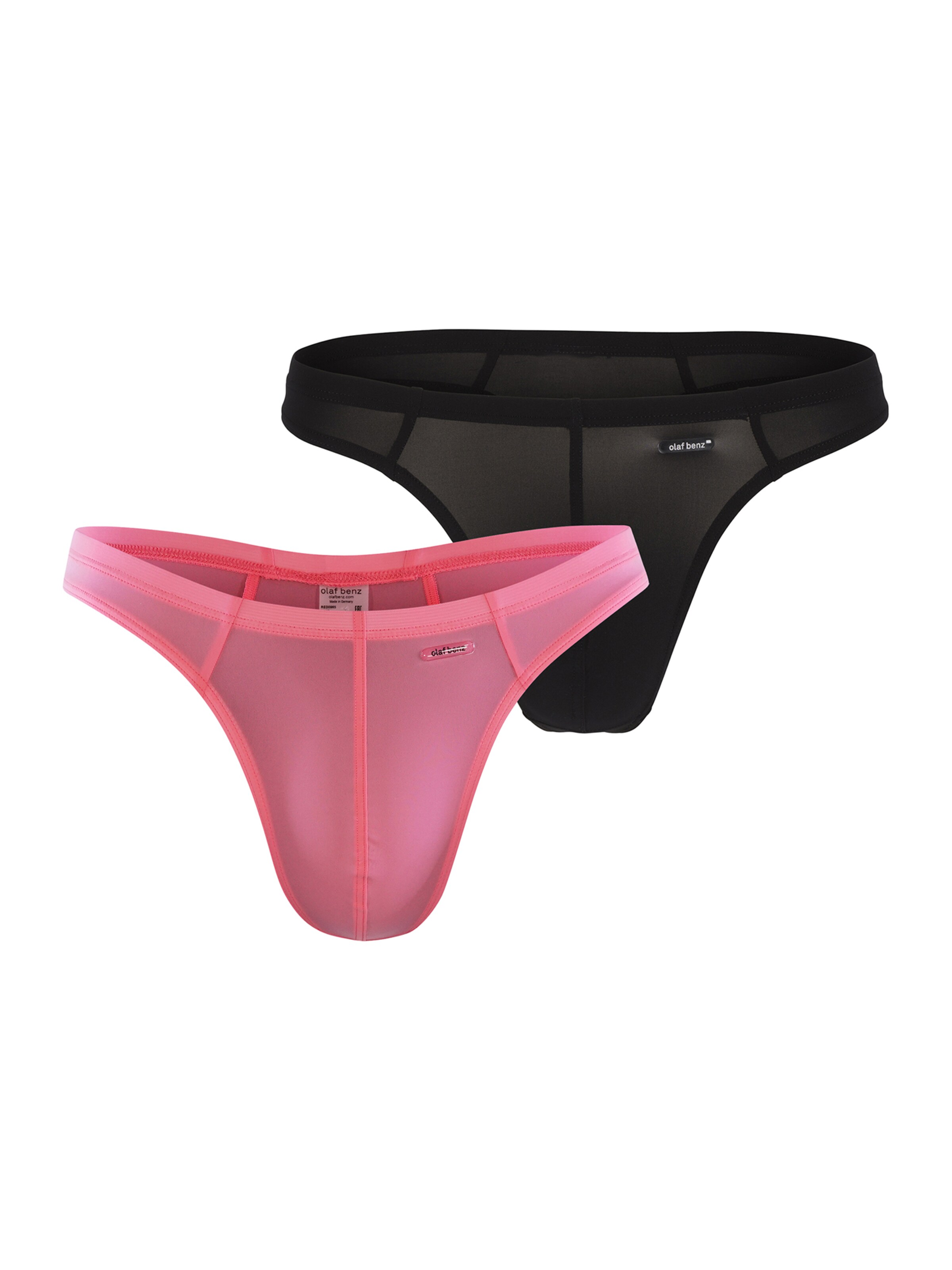 Slip 'Red0965' Olaf Benz en rose : devant