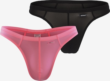 Olaf Benz String ' RED0965 Ministring ' in Schwarz: Vorderseite