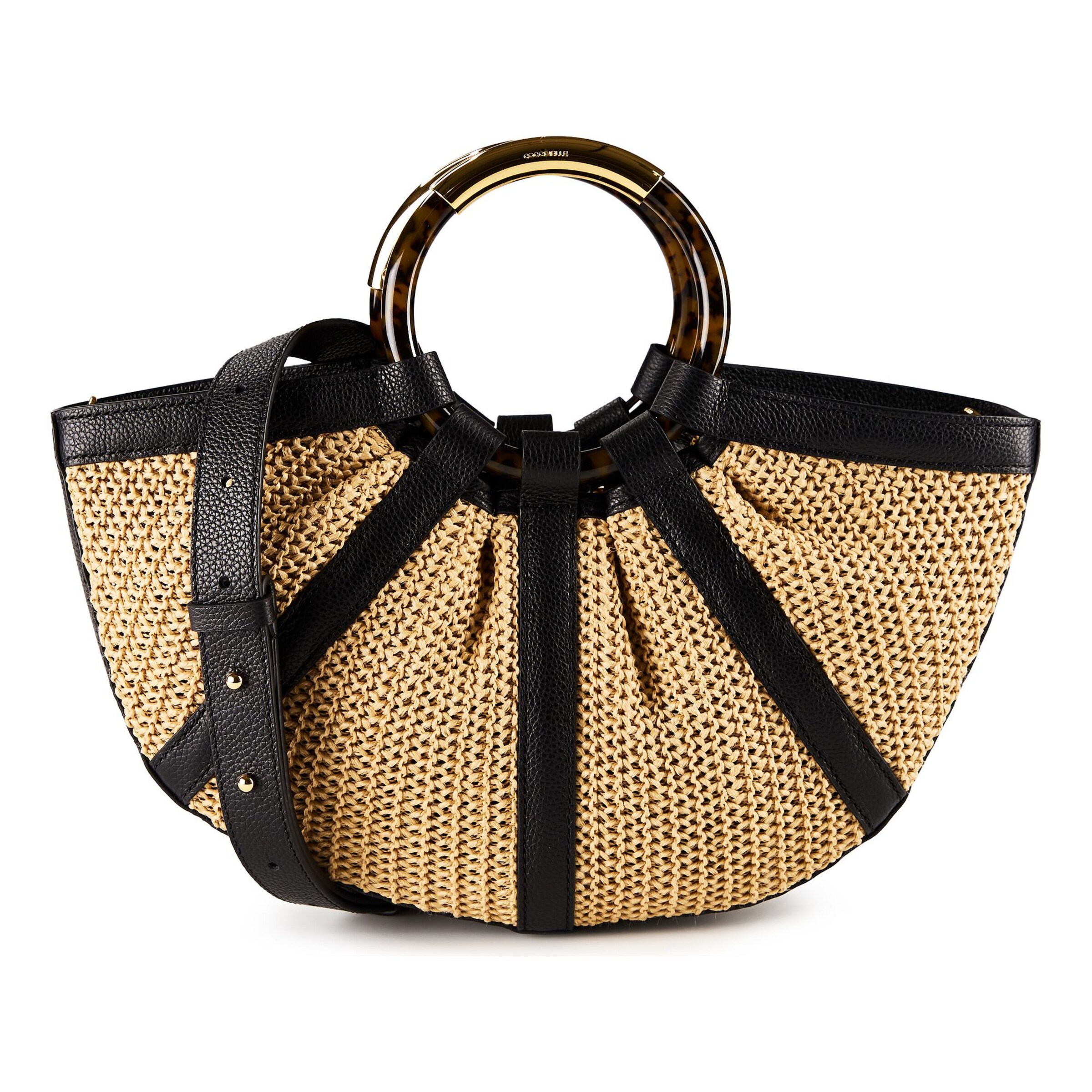 Coccinelle Shopper 'Shell' in Black: front