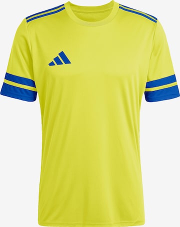 ADIDAS PERFORMANCETehnička sportska majica 'Squadra 25' - žuta boja: prednji dio