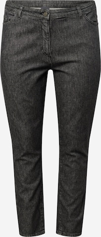 Persona by Marina Rinaldi Regular Jeans 'IDRASTE' i svart: forside