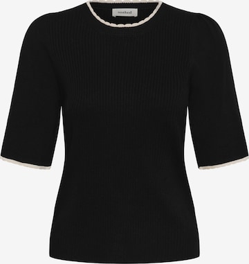 T-shirt 'Lysandra Adrianna' SOAKED IN LUXURY en noir : devant