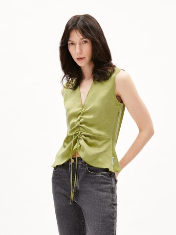 ARMEDANGELS Blouse ' SISLAA ' in Green: front