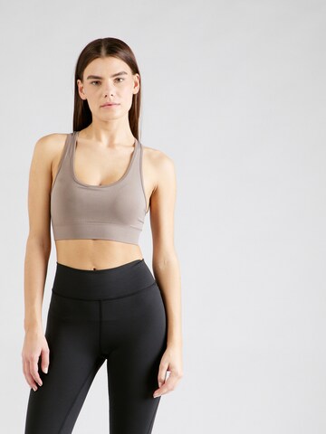 ONLY PLAY Regular Sports bra 'DAISY' in Brown: front