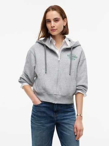Giacca di felpa 'STUDIO TOMMY' di TOMMY HILFIGER in grigio: frontale