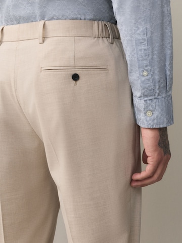 Regular Pantalon à plis Next en beige