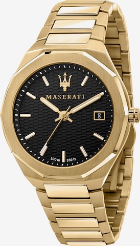 Orologio analogico 'Stile' di Maserati in oro: frontale