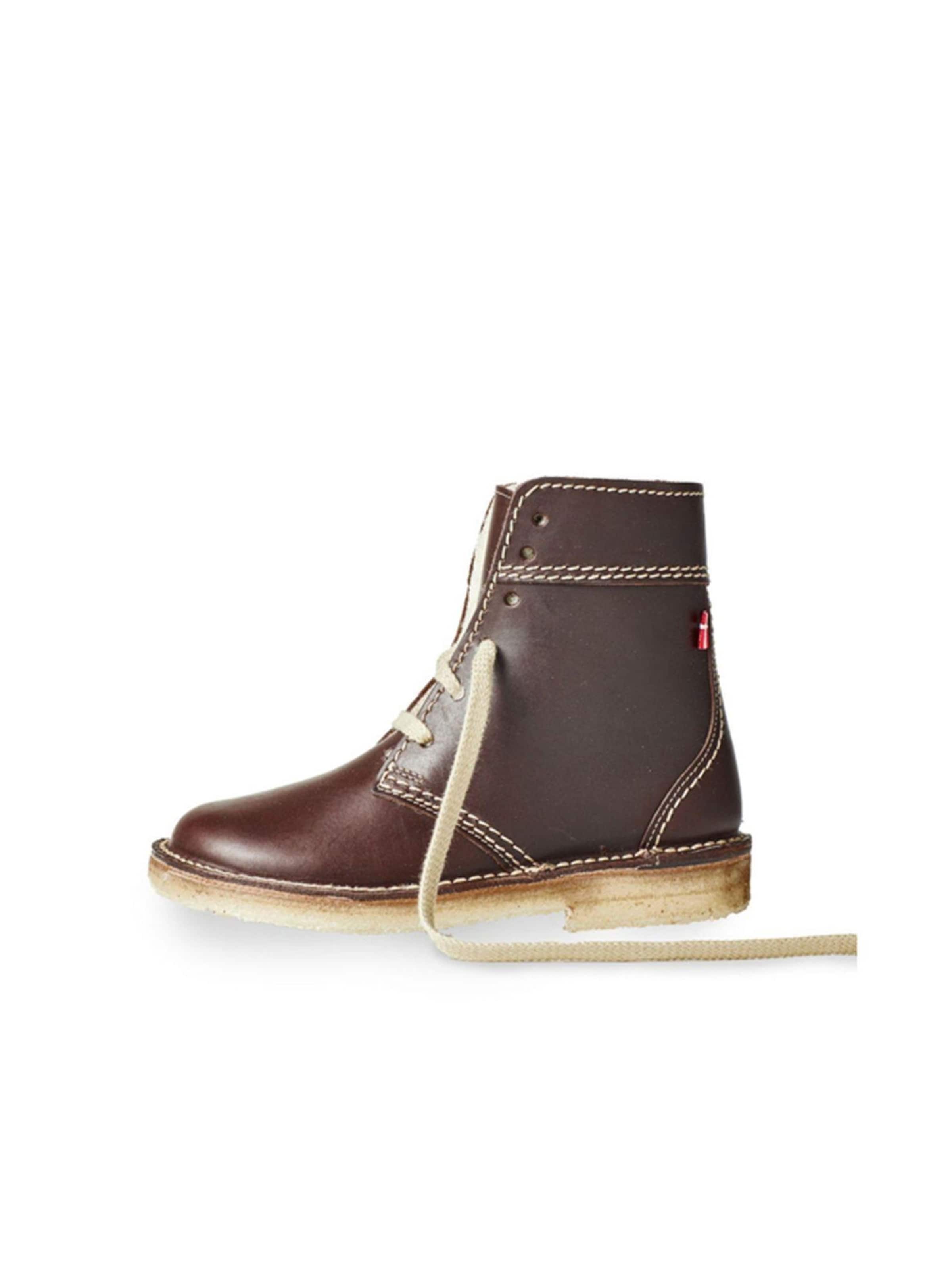 Duckfeet Ankle Boots 'ODENSE' in Brown: front