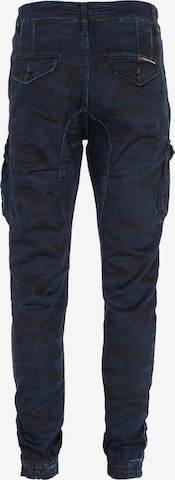 CIPO & BAXX Tapered Cargobroek in Blauw